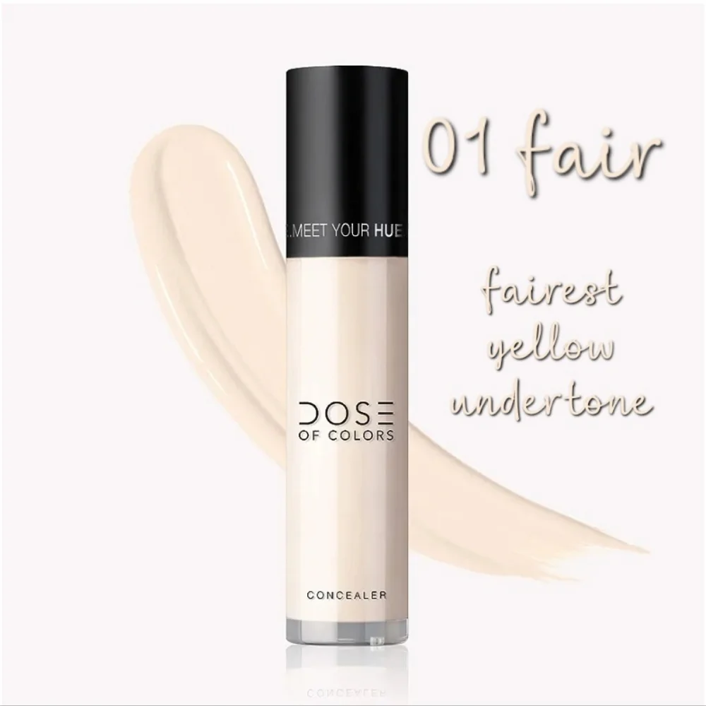 Dose Of Colors Meet Your Hue Concealer | Fair & Light Shades | Brand New in Box
